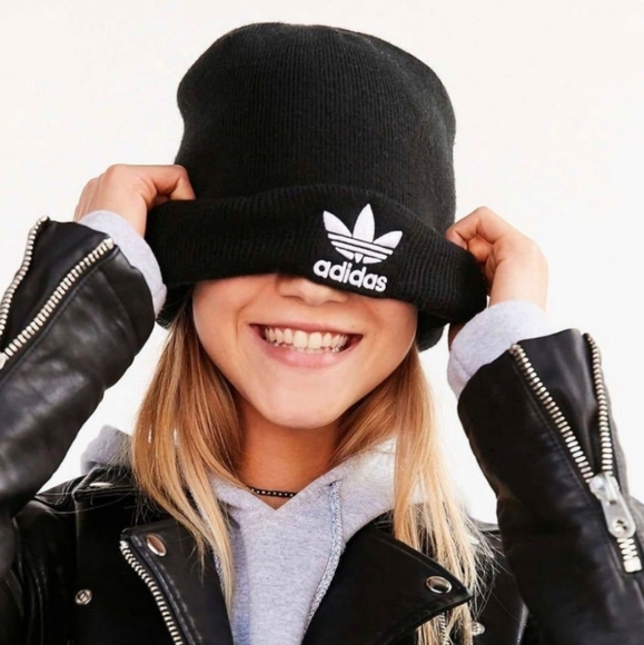 adidas Accessories - NWT Women's Adidas Originals Trefoil Beanie